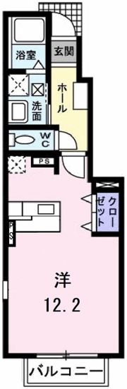 オーブ・プロムナードⅠの間取り画像