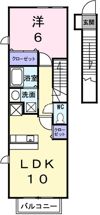 オーブ・プロムナードⅡの間取り画像
