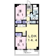 リベラ サンリット カーサの間取り画像