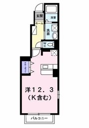 プリートボニータⅡの間取り画像