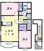 アルカンシエルの間取り画像