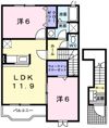 アルカンシエルの間取り画像