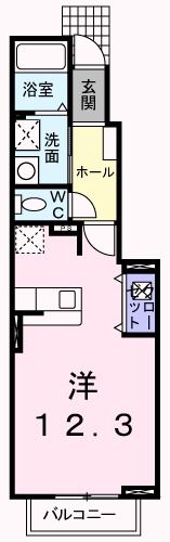 クレメント・アイの間取り画像