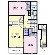 アルカンシェルAの間取り画像