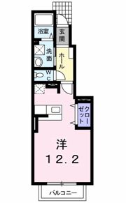 レグルス弐番館の間取り画像