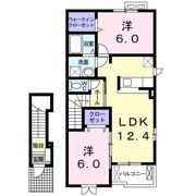 アルカンシェルCの間取り画像