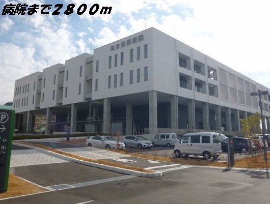 近くのあま市民病院まで2,800m（徒歩35分）