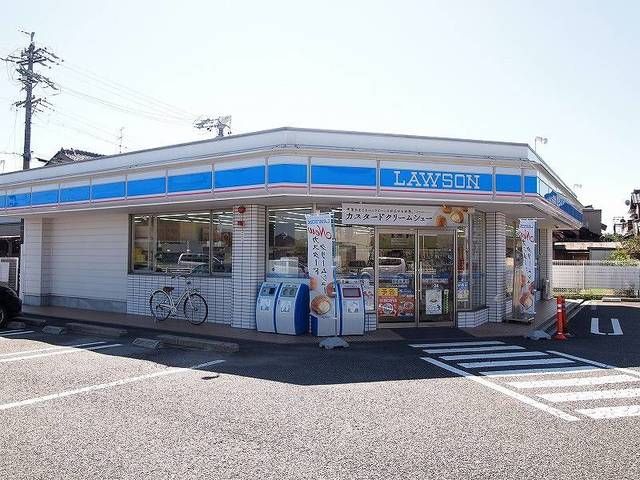近くのローソン　大口高橋店まで450m（徒歩6分）