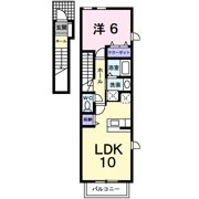 サニーグランツAの間取り画像