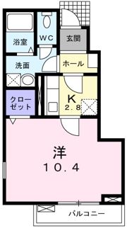ハピネス高雄台の間取り画像