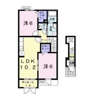 ルーチェボヌールの間取り画像
