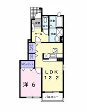 エアリーランドBの間取り画像