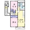 プレッソ前野 Ⅱの間取り画像
