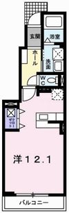 アンジュ・プロムナードの間取り画像