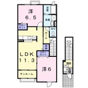 フォルテシモの間取り画像