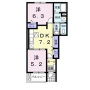 ゼファーAの間取り画像