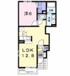 ブラウニー ガーデンⅡ Aの間取り画像