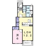 レジデンスヒル ヌマタ Ⅰの間取り画像