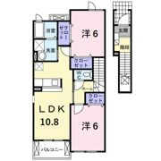 ボヌールⅡの間取り画像