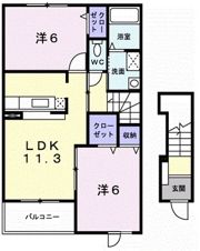 セイバリーⅠの間取り画像