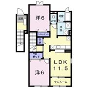 クリアネス Cの間取り画像