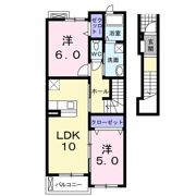 フランメゾンの間取り画像
