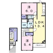 ステラⅠの間取り画像