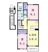 ソルシェール和泉中央Ⅲの間取り画像