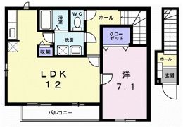 グレイス横黒の間取り画像