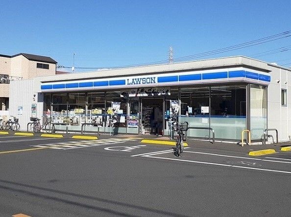 近くのローソン伊奈寿三丁目店まで320m（徒歩4分）