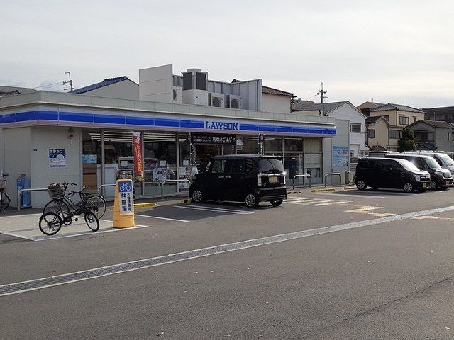 近くのローソン高石綾園4丁目店まで418m(徒歩6分)