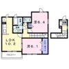 ラピュタAの間取り画像