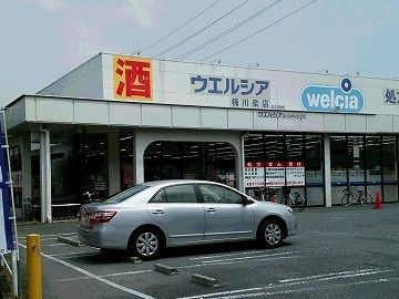 近くのウエルシア桶川泉店まで380m（徒歩5分）