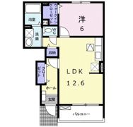 ハント・ポント Bの間取り画像
