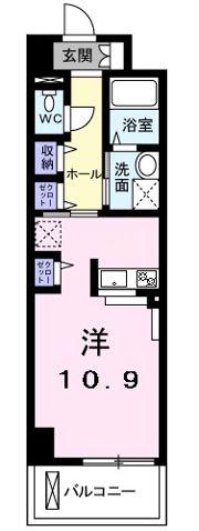 ホワイトヒルズ ドリーバーデンの間取り画像