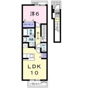サンタクルス Aの間取り画像