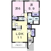 サンシャインの間取り画像