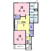 ウエストフィール弐号館の間取り画像