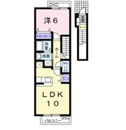 アパルトマン リシェスの間取り画像