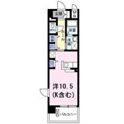 EXE VILLA WESTの間取り画像