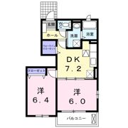 ヌーベル ピアッツァⅠの間取り画像