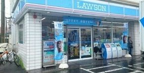 近くのローソン南加瀬4丁目店まで300m（徒歩4分）