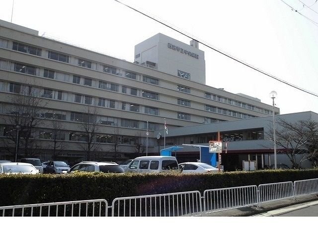 近くの西宮市立中央病院様まで600m（徒歩8分）