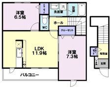メゾン・ボヌールの間取り画像