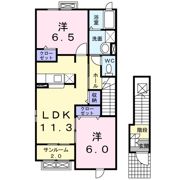 エスペランサⅢの間取り画像