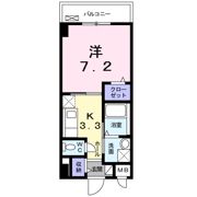 リバーコート浅香の間取り画像