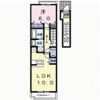 プラシード山越 Aの間取り画像