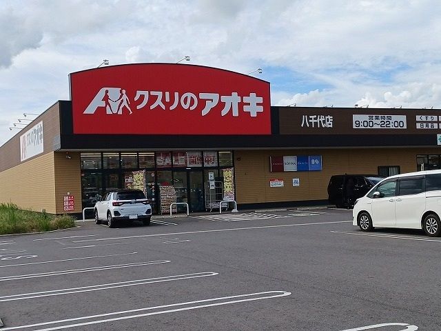 近くのクスリのアオキ八千代店まで1,700m(徒歩22分)
