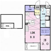 ターナリー伊倉Ⅱの間取り画像