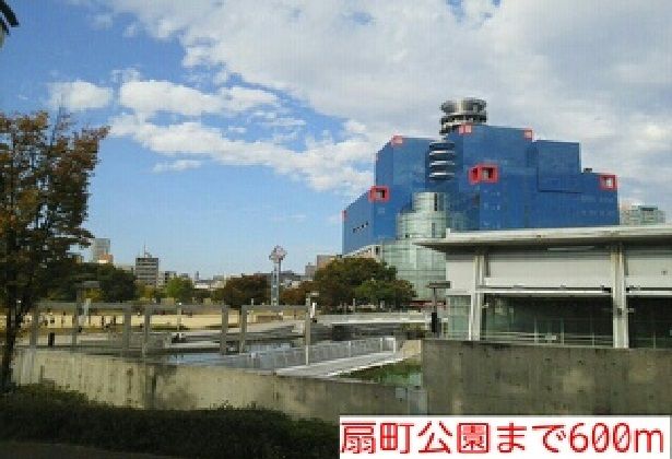 近くの扇町公園まで600m（徒歩8分）
